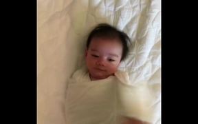 This Baby Wakes Up Like A Boss