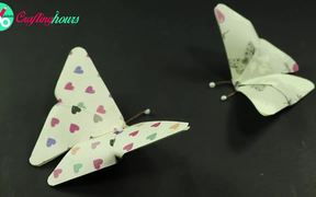 How to Make Paper Butterflies - Fun - VIDEOTIME.COM
