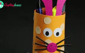 Rabbit Pencil Holder - Fun - VIDEOTIME.COM