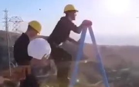 Electrician Changing A Bulb Called Sun