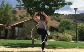Mesmerizing Hoop Dance You Have Not Seen Before