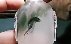 When The Bottle Painting Rocks