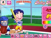 Baby Hazel Baseball Player Dressup Walkthrough