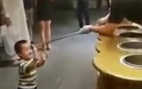 The Same Old Turkish Ice-Cream Tricks With A Child