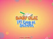 Baby Olie 1st Day at School Walkthrough - Games - Y8.COM