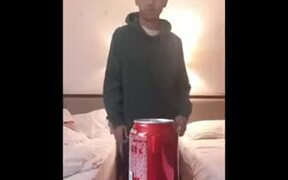 Here's The Open The Can Challenge - Fun - VIDEOTIME.COM