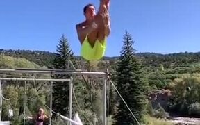 Some Amazing Trapeze Stunts