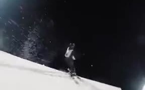 Ski Master Does Amazing Trick Backward