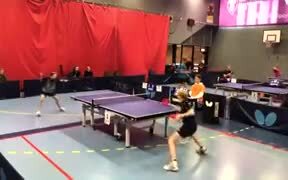 Most Intense Table Tennis Match Ever