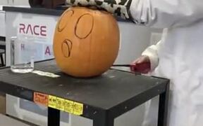 Chemistry + Halloween Pumpkin = Amazing Results