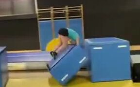 Gymnastics Practice Didn't Go According To Plan