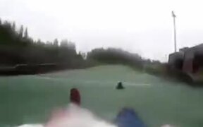 Down The Ski Ramp Without Snow! - Fun - VIDEOTIME.COM