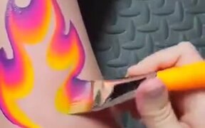 That's Some Smooth Brush Painting There! - Fun - VIDEOTIME.COM