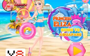 Princess Eliza Going To Aquapark Walkthrough