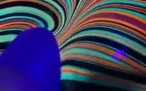 Dipping Arm In Psychedelic Paint - Fun - VIDEOTIME.COM