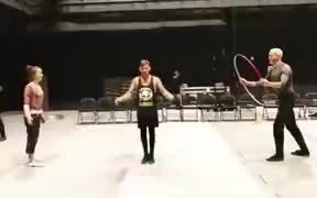 When Hula Hooping Isn't Just Child's Play Anymore!