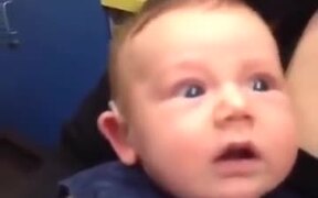 Deaf Baby Hears For The First Time!