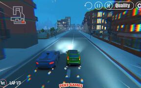 3D Night City: 2 Player Racing Walkthrough - Games - VIDEOTIME.COM