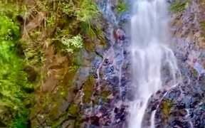 The Butterfly Falls In Belize Is Nature's Beauty