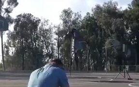 The Stuntman Crashes, Gets Back Up Like A Champ! - Sports - VIDEOTIME.COM