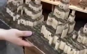 Amazing Log Art Castle - Fun - VIDEOTIME.COM