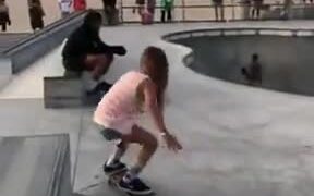 A Small Skater Girl