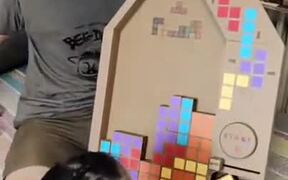 Cardboard Tetris Game - Fun - VIDEOTIME.COM