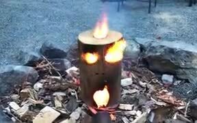 Most Innovative Fire Log Ever