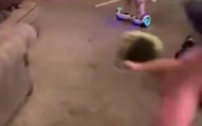 Little Kids Pro At Hoverboard