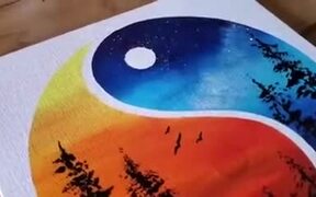 Satisfying Use Of Tape In Drawing - Fun - VIDEOTIME.COM