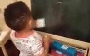 A 2 Years Old Mathematician