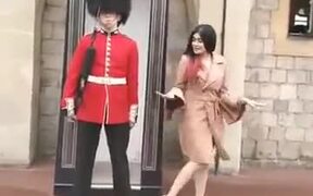 Just Another Girl Bothering Another Queen's Guard