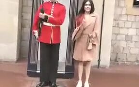 Just Another Girl Bothering Another Queen's Guard