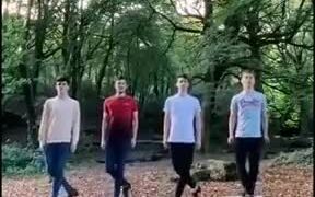 Tap Dances Doing A Group Performance - Fun - VIDEOTIME.COM