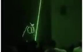 A Guy Bending Laser - Fun - VIDEOTIME.COM