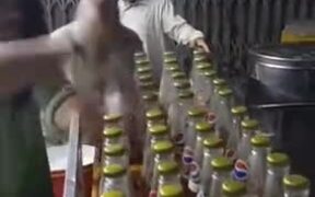 Fastest Soda Bottle Cap Opening - Fun - VIDEOTIME.COM