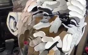 Thomas Bata Sculpture With Shoes