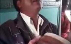 A Blind Indian One-Man Band - Fun - VIDEOTIME.COM