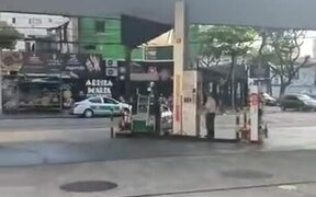 Riskiest Stunt In A Gas Station - Fun - VIDEOTIME.COM