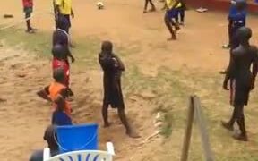An Innovative Game With A Soccer Ball