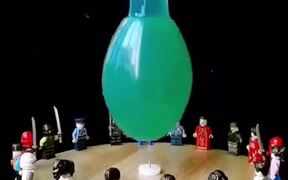 Satisfying Water Balloon Explosion