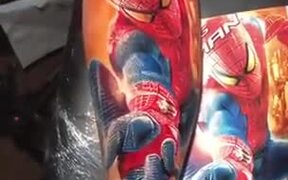 Quite Possibly The Best Spiderman Tattoo Ever