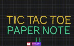 Tic Tac Toe: Paper Note 2 Walkthrough