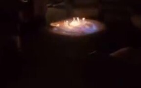  Lighting Fire On Snow - Fun - VIDEOTIME.COM