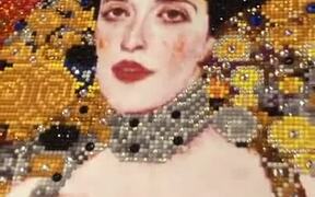 Beautiful Picture Made Of Sequins