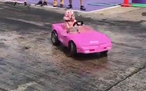 Baby At The Drift Strip Does Some Cool Donuts