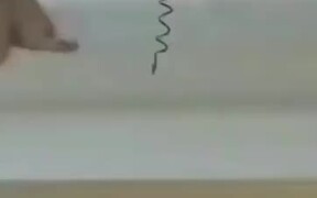 Cool Physics Experiment With A Candle And A Spring