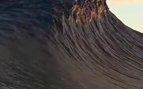 Massive Wave Touches The Boughs Of The Clouds