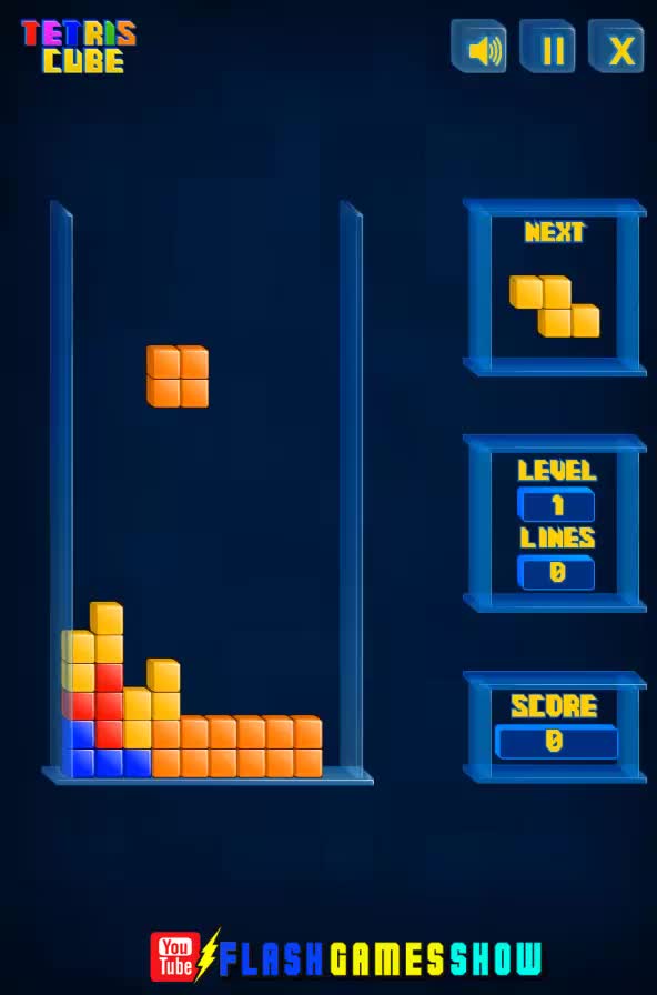 Tetris Cube Walkthrough Video - Watch at Y8.com