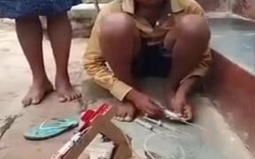 Kid Makes Cool Gadgets Out Of Trash